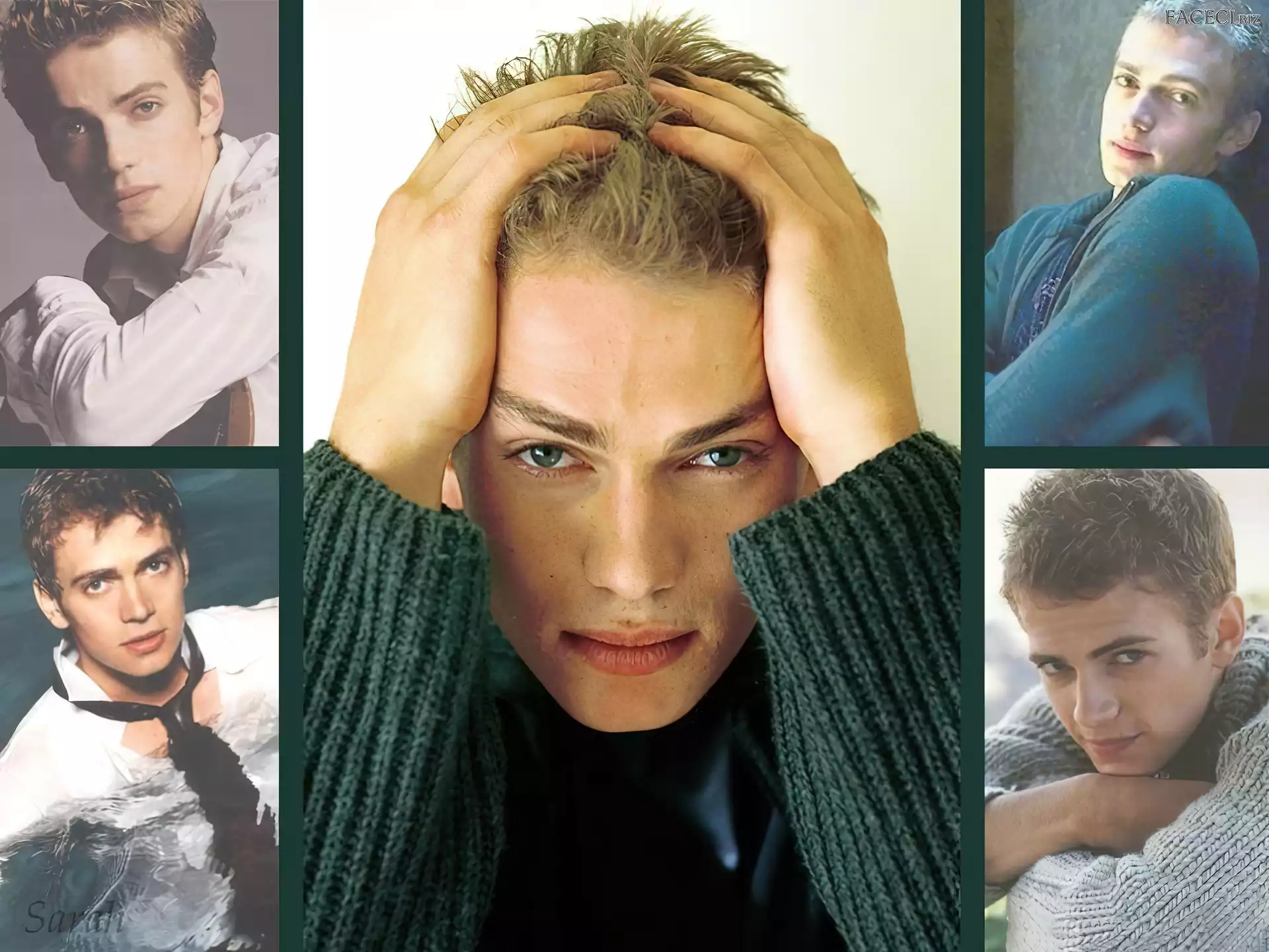 niebieskie oczy, Hayden Christensen, jasne włosy